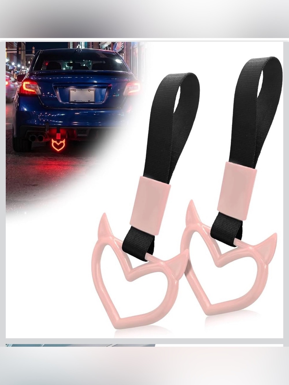 2pc car handle strap